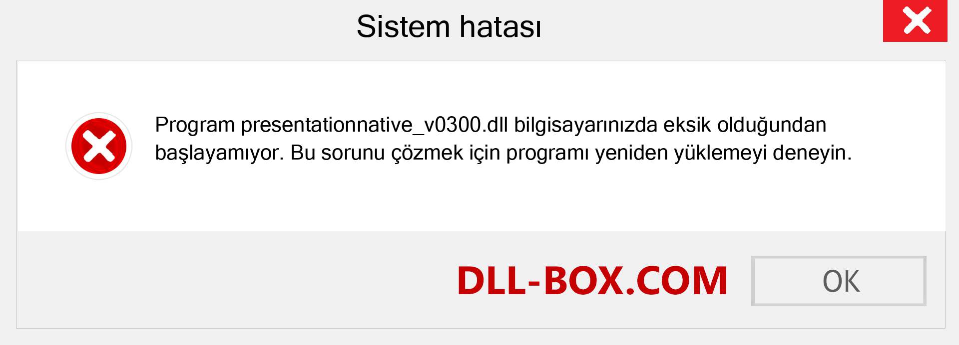 presentationnative_v0300.dll dosyası eksik mi? Windows 7, 8, 10 için İndirin - Windows'ta presentationnative_v0300 dll Eksik Hatasını Düzeltin, fotoğraflar, resimler